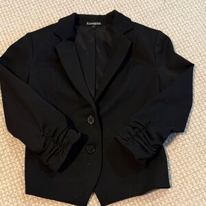 Express Women's Elegant Black Suit Jacket